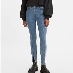 Levi’s Skinny Jeans 721 High-Rise Split Leg